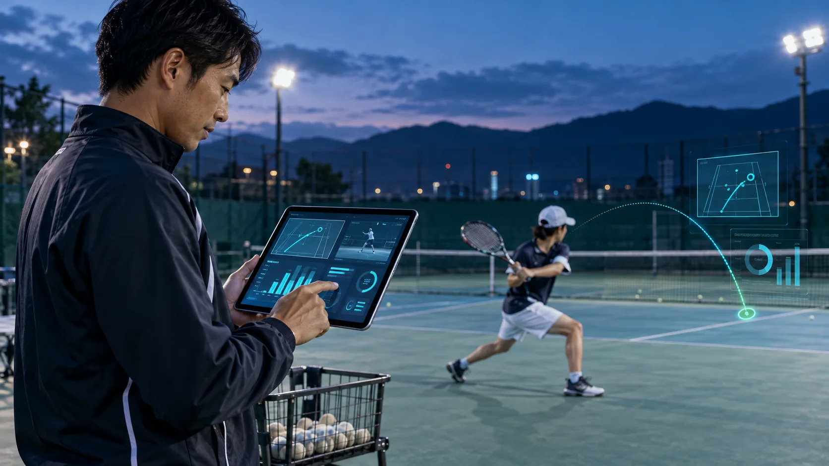 スポーツスクール向けパフォーマンス管理アプリのイメージ
